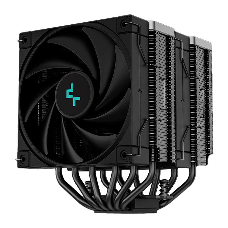 Cooler Para Processador DeepCool AK620 Zero Dark, 120mm, Preto, R-AK620-BKNNMT-G-1