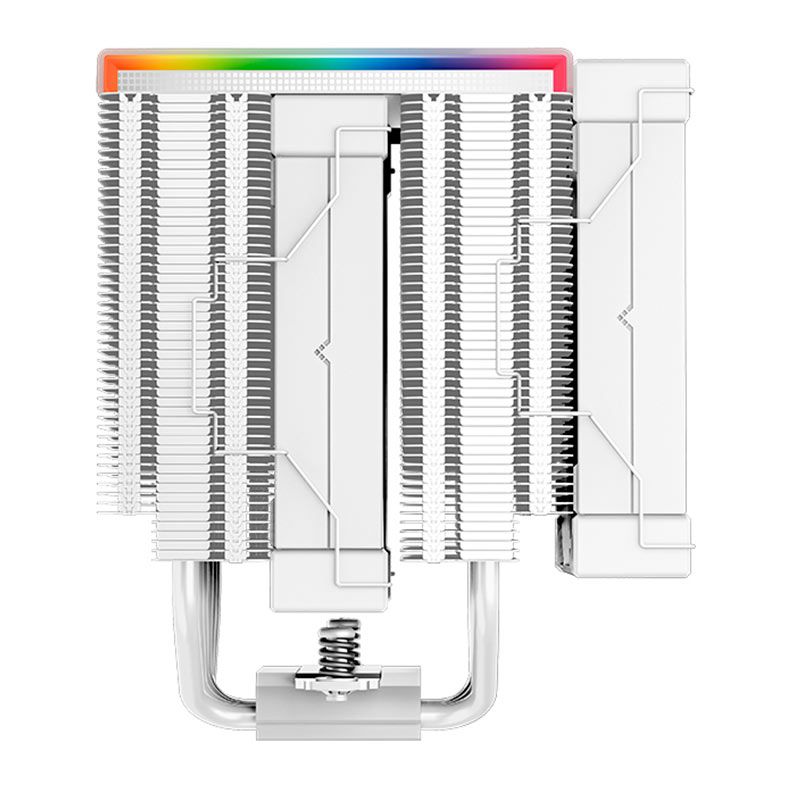 Cooler Para Processador Deepcool AK620 Digital, 120mm, Branco, R-AK620-WHADMN-G