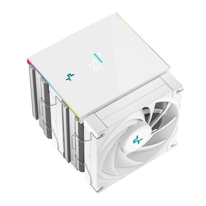 Cooler Para Processador DeepCool AK620 Digital SE, ARGB, 120mm, Branco, R-AK620-WHADMN-GJD