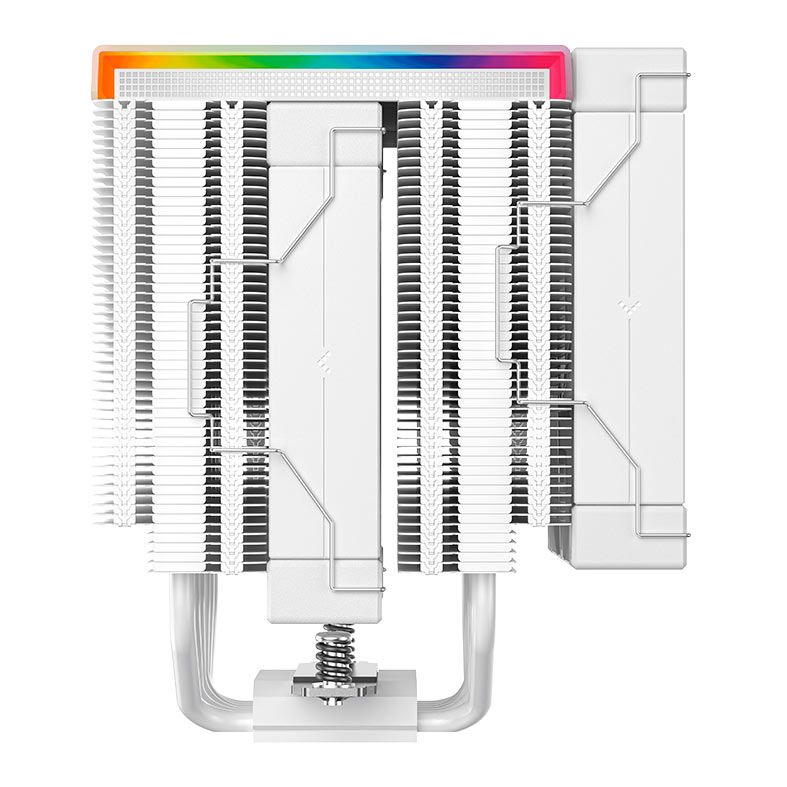 Cooler Para Processador DeepCool AK620 Digital Pro, ARGB, 120mm, Branco, R-AK620-WHAPMN-G
