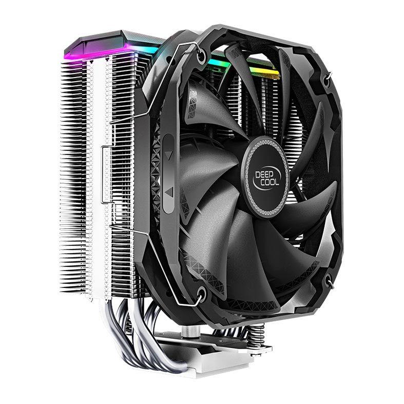 Cooler Para Processador DeepCool AS500, ARGB, 140mm, R-AS500-BKNLMN-G
