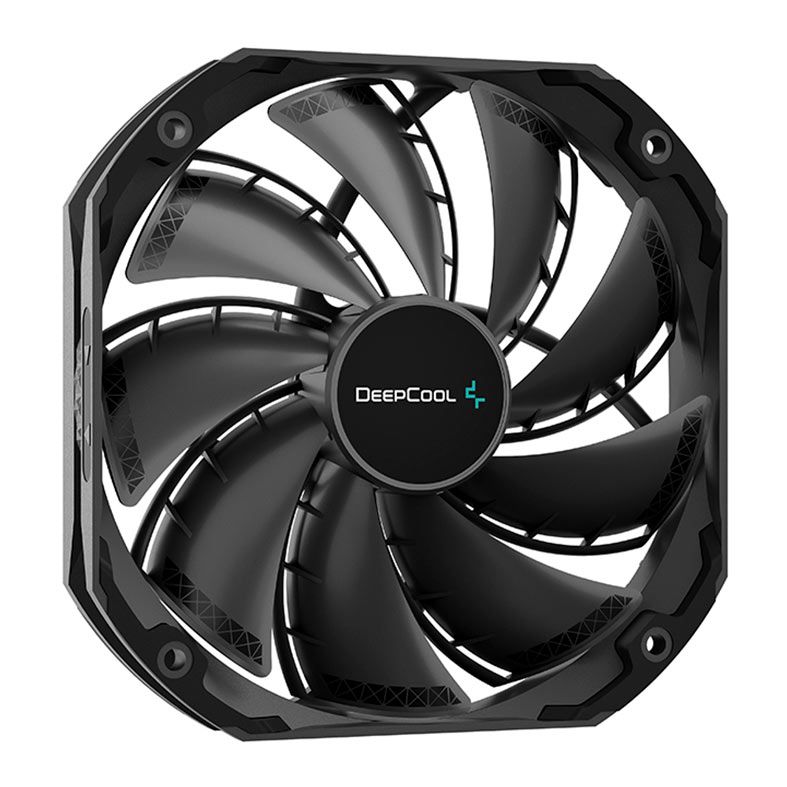 Cooler Para Processador DeepCool AS500 Plus, A-RGB, 2x140mm, Preto, R-AS500-BKNLMP-G