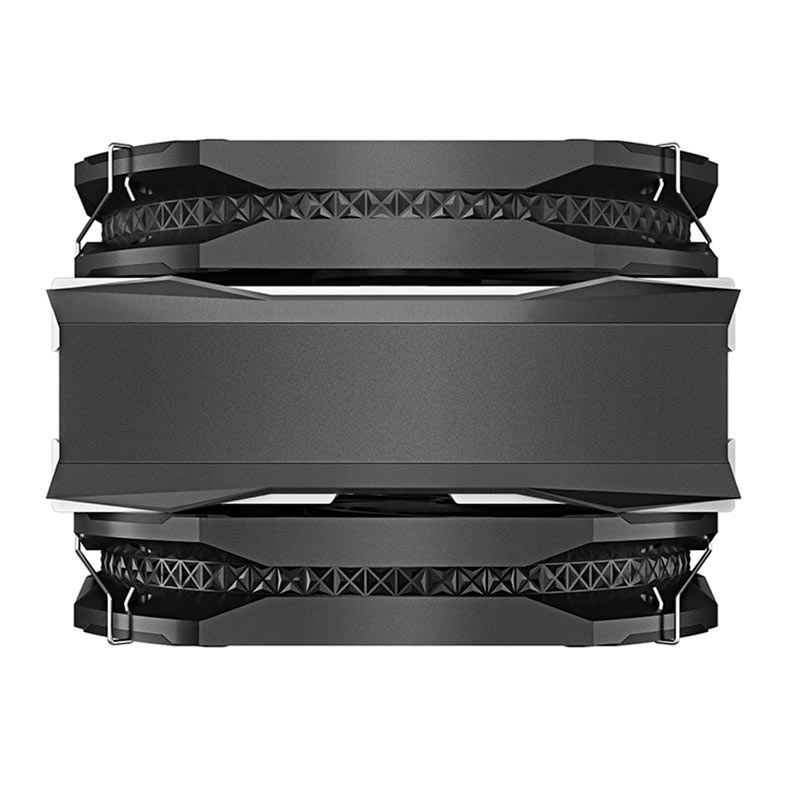 Cooler Para Processador DeepCool AS500 Plus, A-RGB, 2x140mm, Preto, R-AS500-BKNLMP-G