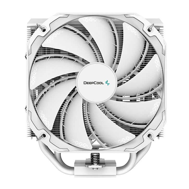 Cooler Para Processador DeepCool AS500 Plus, A-RGB, 2x140mm, Branco, R-AS500-WHNLMP-G