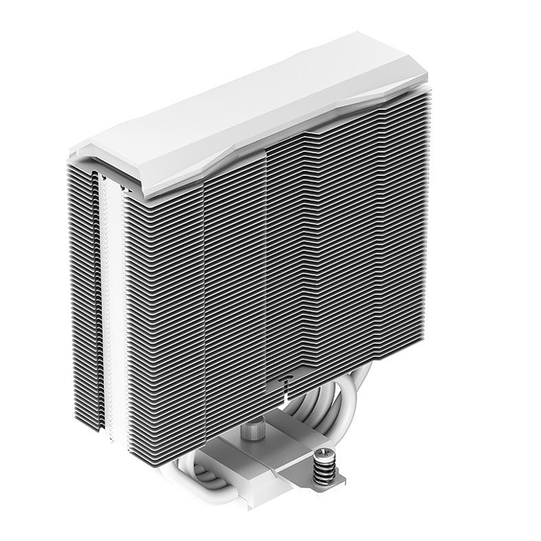 Cooler Para Processador DeepCool AS500 Plus, A-RGB, 2x140mm, Branco, R-AS500-WHNLMP-G