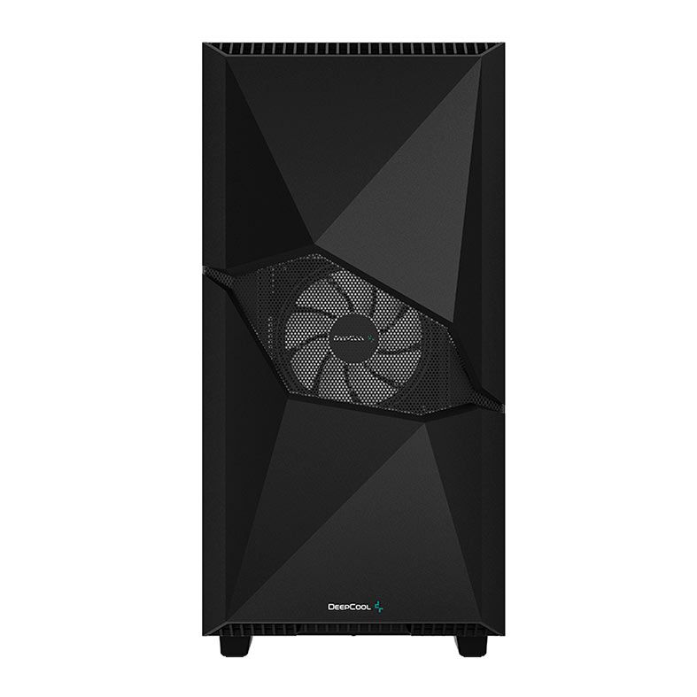 Gabinete Gamer DeepCool Cyclops, Mid-Tower, Lateral de Vidro, Com 1 Fan, Preto, R-BKAAE1-C-1
