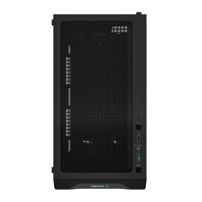 Gabinete Gamer Deepcool CC360 ARGB, Mid-Tower, Lateral de Vidro, Com 3 Fans, Preto, R-CC360-BKAPM3-G-1