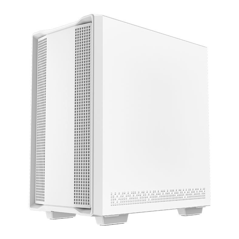 Gabinete Gamer Deepcool CC360 WH ARGB, Mid-Tower, Lateral de Vidro, Com 3 Fans, Branco, R-CC360-WHAPM3-G-1