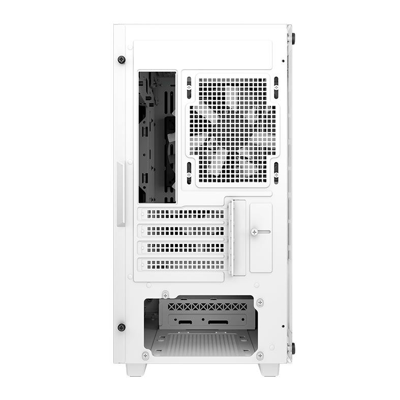 Gabinete Gamer Deepcool CC360 WH ARGB, Mid-Tower, Lateral de Vidro, Com 3 Fans, Branco, R-CC360-WHAPM3-G-1