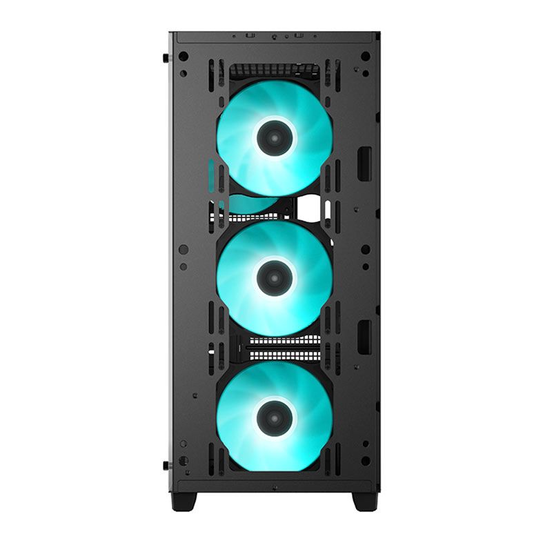 Gabinete Gamer DeepCool CC560, Mid-Tower, Lateral de Vidro, Com 4 Fans, Preto, R-CC560-BKGAA4-G-1