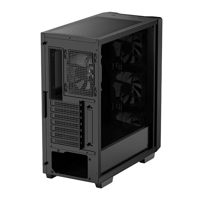 Gabinete Gamer DeepCool CC560, Mid-Tower, Lateral de Vidro, Com 4 Fans, Preto, R-CC560-BKGAA4-G-1