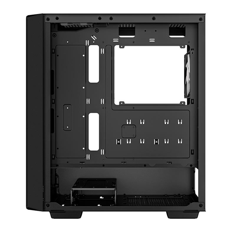 Gabinete Gamer DeepCool CC560 V2, ARGB, Mid-Tower, Lateral de Vidro, Com 4 Fans, Preto, R-CC560-BKTAA4-G-2