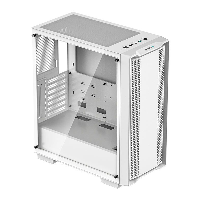 Gabinete Gamer DeepCool CC560 WH, Mid-Tower, Lateral de Vidro, Branco, R-CC560-WHNAA0-C-1