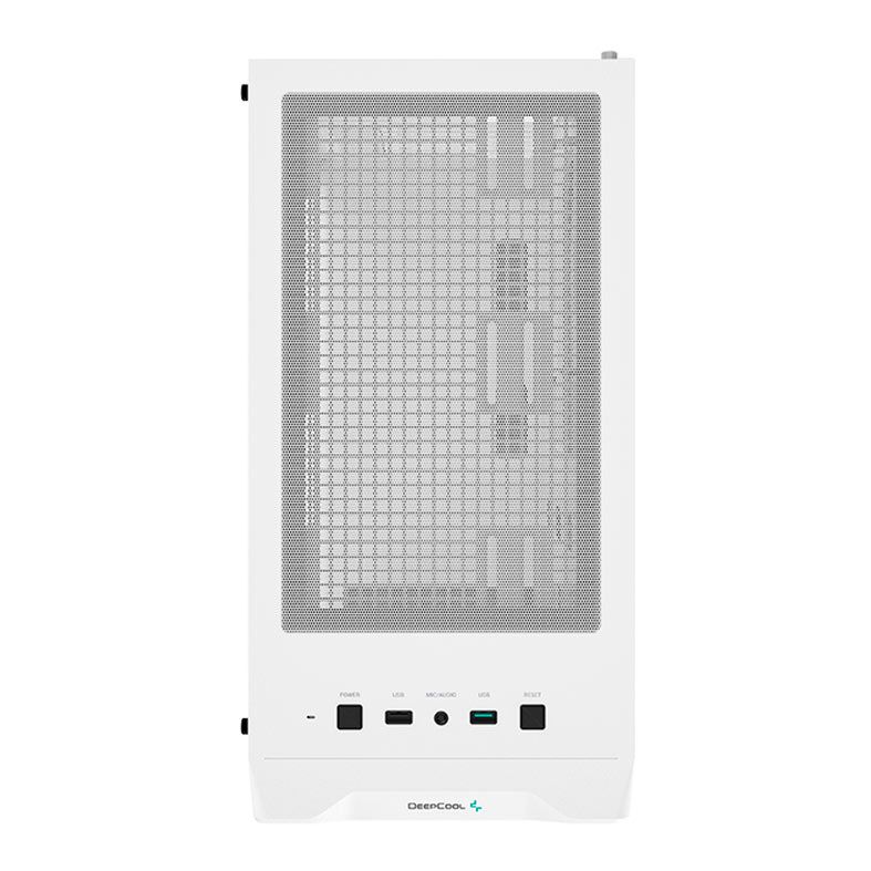 Gabinete Gamer DeepCool CC560 WH, Mid-Tower, Lateral de Vidro, Branco, R-CC560-WHNAA0-C-1