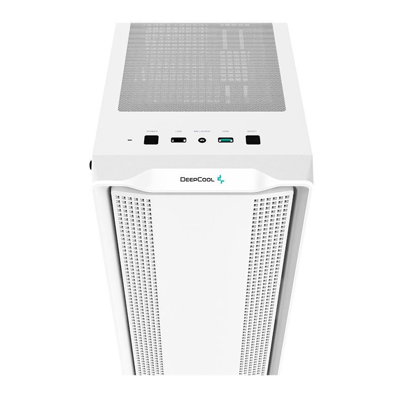Gabinete Gamer DeepCool CC560 WH, Mid-Tower, Lateral de Vidro, Branco, R-CC560-WHNAA0-C-1