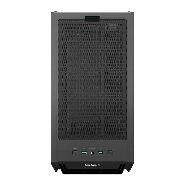 Gabinete Gamer DeepCool CG560, RGB, Mid-Tower, Lateral de Vidro, Com 4 Fans, Preto. R-CG560-BKAAE4-G-1