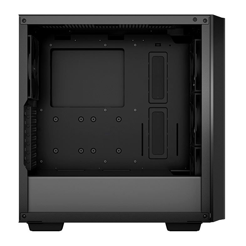 Gabinete Gamer DeepCool CG560, RGB, Mid-Tower, Lateral de Vidro, Com 4 Fans, Preto. R-CG560-BKAAE4-G-1