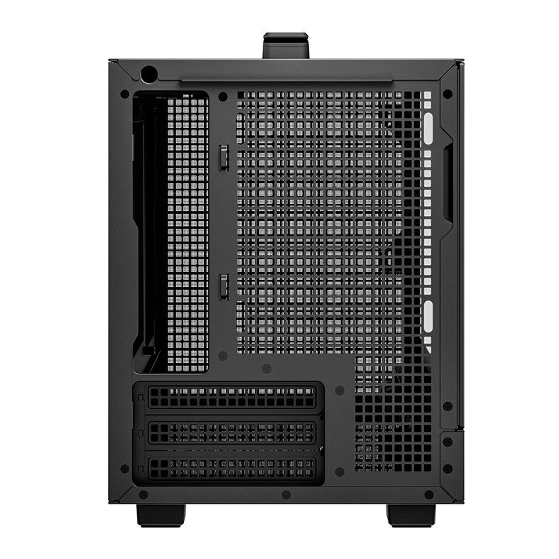 Gabinete DeepCool CH160, Mini-Tower, Lateral de Vidro, Preto, R-CH160-BKNGI0-G-1