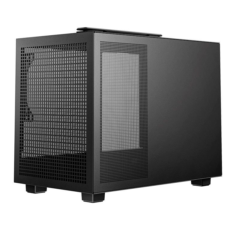 Gabinete DeepCool CH160, Mini-Tower, Lateral de Vidro, Preto, R-CH160-BKNGI0-G-1