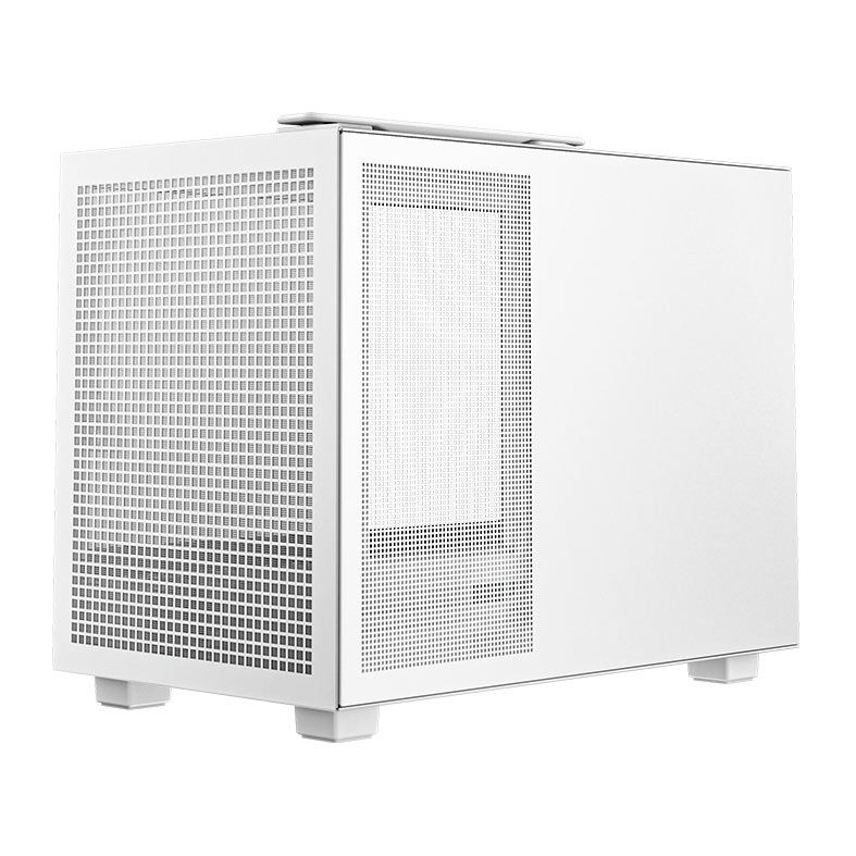 Gabinete DeepCool CH160, Mini-Tower, Lateral de Vidro, Branco, R-CH160-WHNGI0-G-1