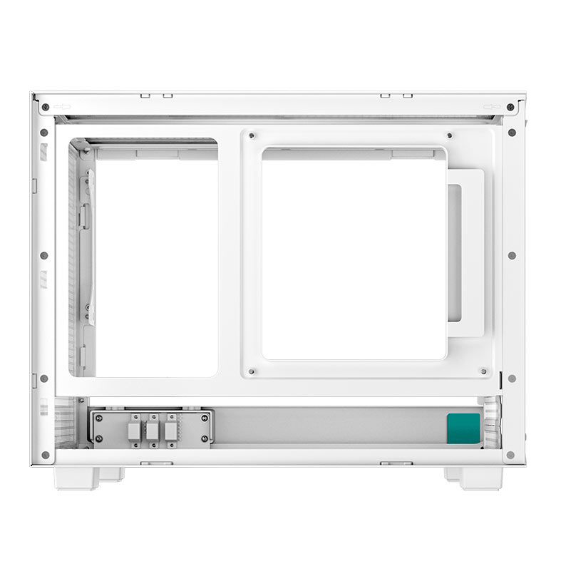 Gabinete DeepCool CH160, Mini-Tower, Lateral de Vidro, Branco, R-CH160-WHNGI0-G-1