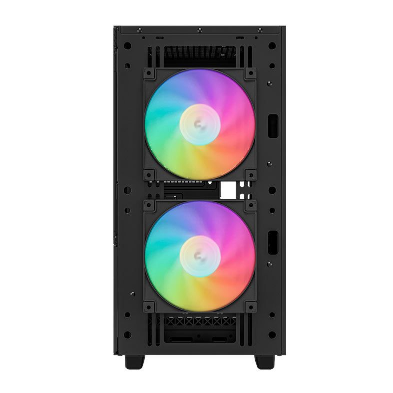 Gabinete Gamer DeepCool CH360 Digital, ARGB, Mini-Tower, Lateral de Vidro, Com 3 Fans, Preto, R-CH360-BKAPE3D-G-1