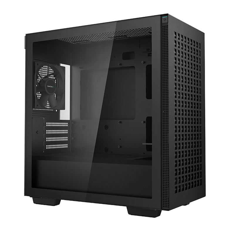Gabinete Gamer DeepCool CH370, Mid-Tower, Lateral de Vidro, Com 1 Fan, Preto, R-CH370-BKNAM1-G-1