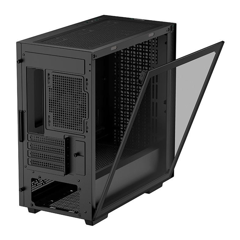 Gabinete Gamer DeepCool CH370, Mid-Tower, Lateral de Vidro, Com 1 Fan, Preto, R-CH370-BKNAM1-G-1