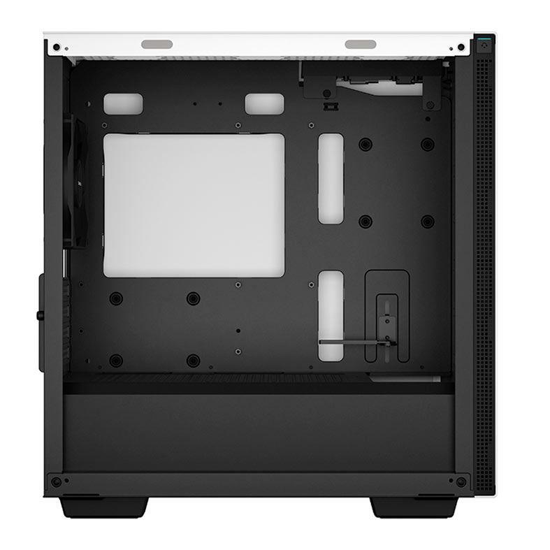 Gabinete Gamer DeepCool CH370 WH, Mid-Tower, Lateral de Vidro, Com 1  Fan, Branco, R-CH370-WHNAM1-G-1