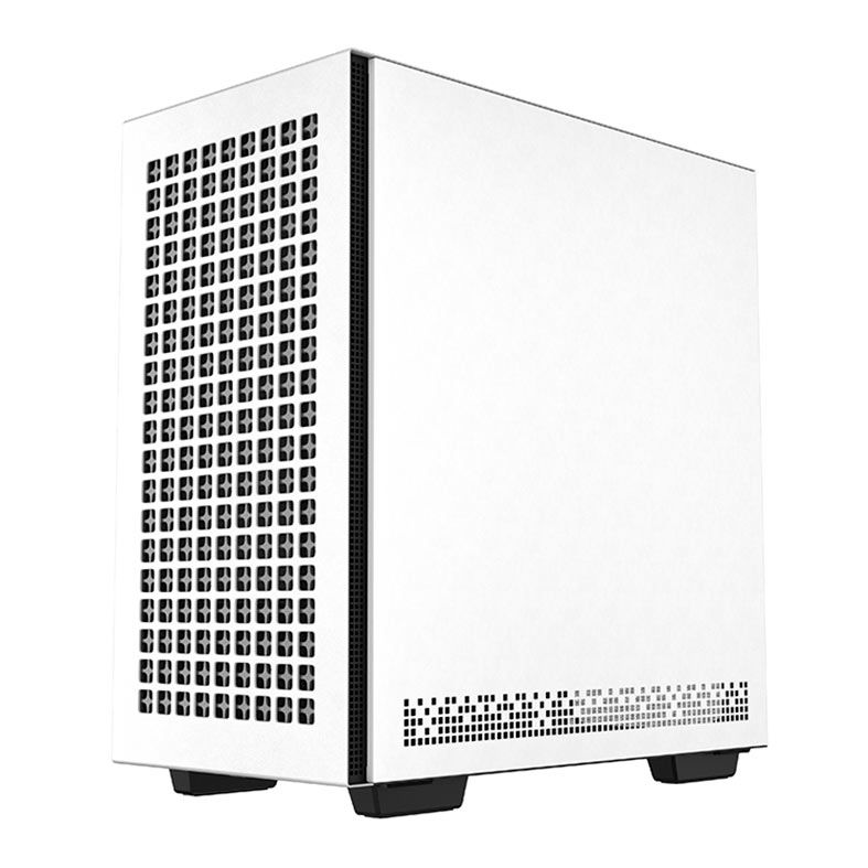 Gabinete Gamer DeepCool CH370 WH, Mid-Tower, Lateral de Vidro, Com 1  Fan, Branco, R-CH370-WHNAM1-G-1
