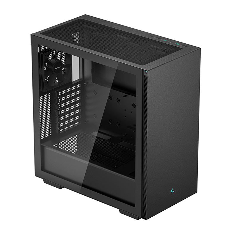 Gabinete Gamer DeepCool CH510, Mid-Tower, Lateral de Vidro, Com 1 Fan, Preto, R-CH510-BKNNE1-G-1