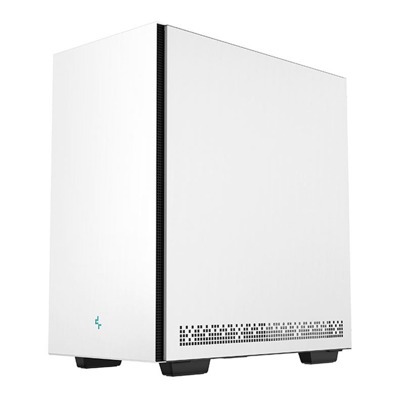 Gabinete Gamer DeepCool CH510 WH, Mid-Tower, Lateral de Vidro, Com 1 Fan, Branco, R-CH510-WHNNE1-G-1