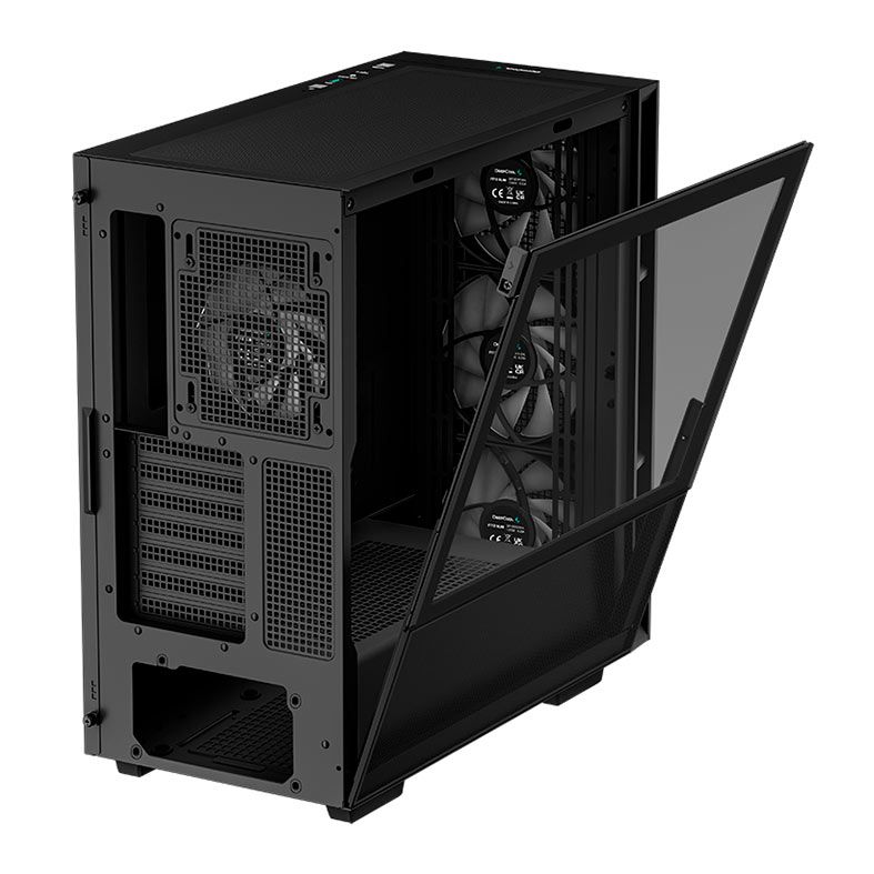 Gabinete Gamer Deepcool CH560, RGB, Mid-Tower, Lateral de Vidro, Com 4 Fans, Preto, R-CH560-BKAPE4-G-1
