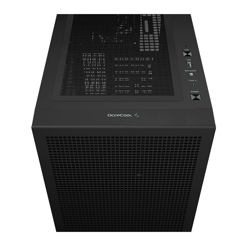 Gabinete Gamer Deepcool CH560 Digital, ARGB, Mid-Tower, Lateral de Vidro, Com 4 Fans, Preto, R-CH560-BKAPE4D-G-1