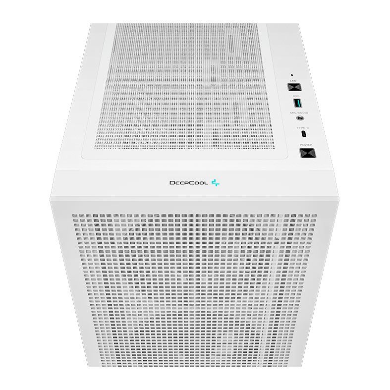 Gabinete Gamer Deepcool CH560 Digital WH, ARGB, Mid-Tower, Lateral de Vidro, Com 4 Fans, Branco, R-CH560-WHAPE4D-G-1