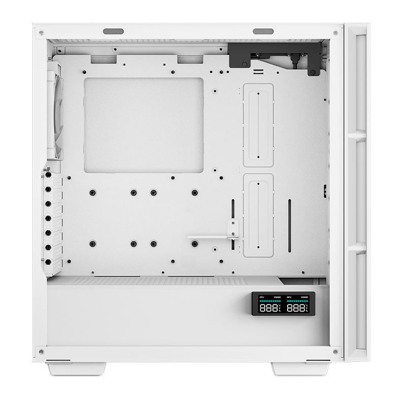 Gabinete Gamer Deepcool CH560 Digital WH, ARGB, Mid-Tower, Lateral de Vidro, Com 4 Fans, Branco, R-CH560-WHAPE4D-G-1