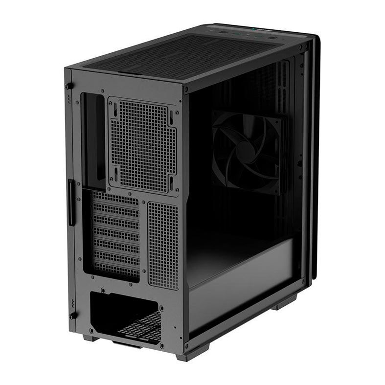 Gabinete Gamer DeepCool CK500, Mid-Tower, Lateral de Vidro, Com 2 Fans, Preto, R-CK500-BKNNE2-G-1