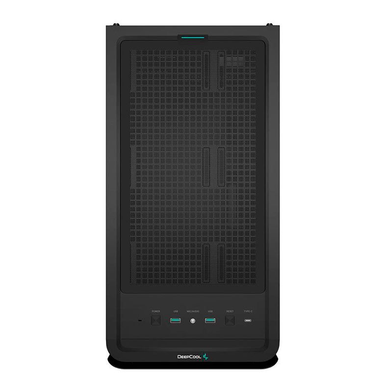 Gabinete Gamer DeepCool CK500, Mid-Tower, Lateral de Vidro, Com 2 Fans, Preto, R-CK500-BKNNE2-G-1