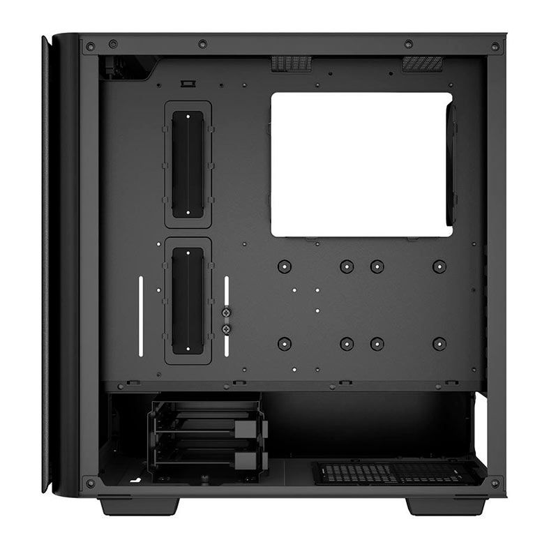 Gabinete Gamer DeepCool CK500, Mid-Tower, Lateral de Vidro, Com 2 Fans, Preto, R-CK500-BKNNE2-G-1