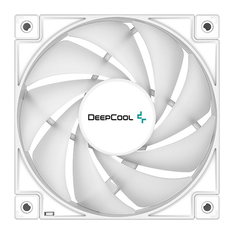 Ventoinha Deepcool FC120 White, 3x 120mm, A-RGB, R-FC120-WHAMN3-G-1