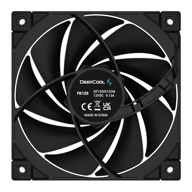 Ventoinha Deepcool FK120, 120mm, R-FK120-BKNPF1-G-1