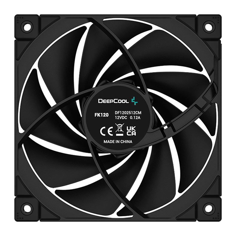 Kit Ventoinha Deepcool FK120, 3x120mm, R-FK120-BKNPF3-G-1