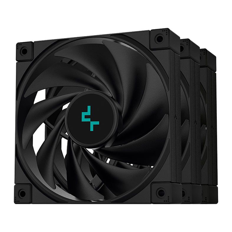 Kit Ventoinha Deepcool FK120, 3x120mm, R-FK120-BKNPF3-G-1