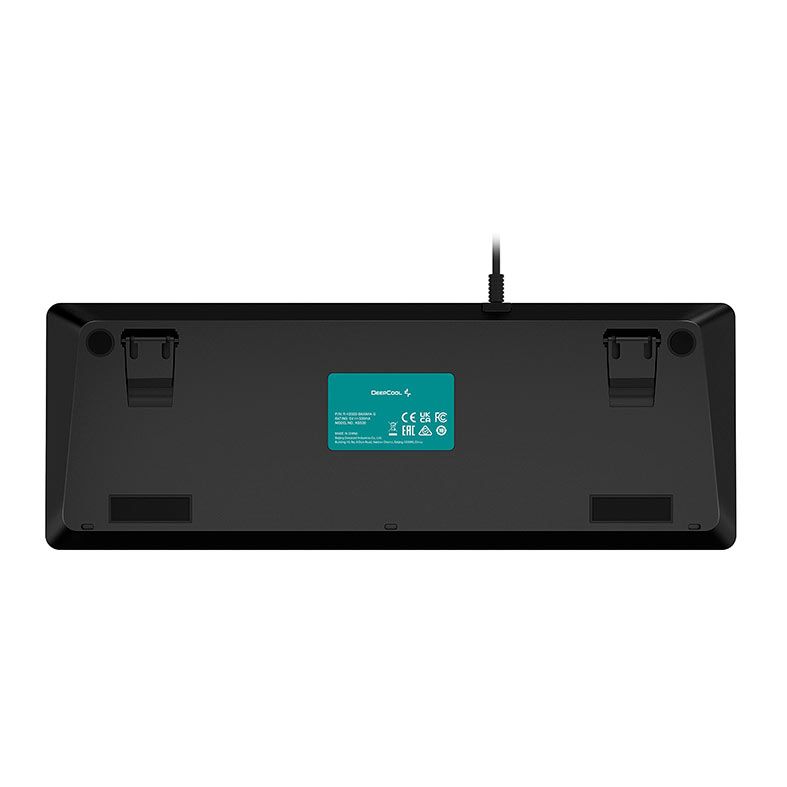 Teclado Mecanico DeepCool KB500 TKL, RGB, US, Switch Outemu Vermelho, Preto, R-KB500-BKAN4A-G