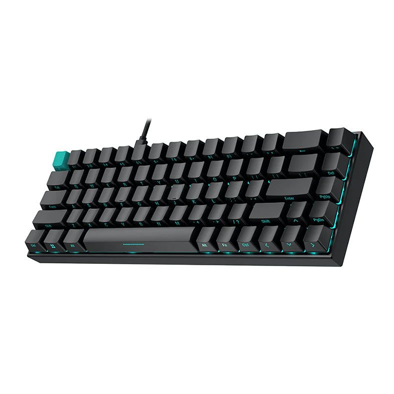 Teclado Mecanico DeepCool KG722 , RGB, US, Switch Vermelho, Preto, R-KG722-BK0AN4A-G