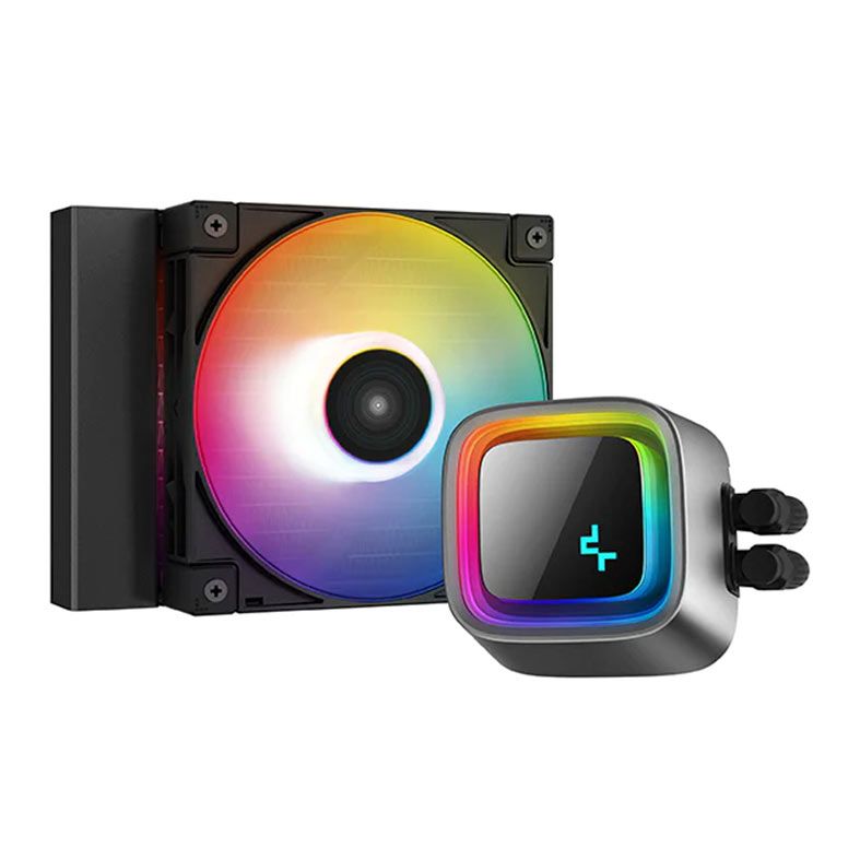 Water Cooler DeepCool LS320, A-RGB, 120mm, Preto, R-LS320-BKAMMT-G-1