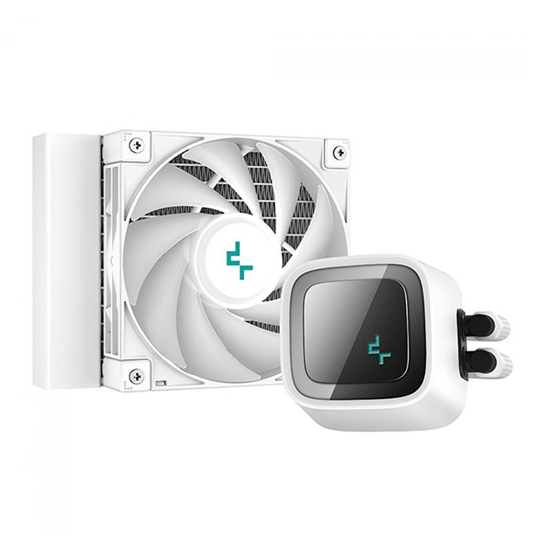 Water Cooler DeepCool LS320 WH, A-RGB, 120mm, Branco, R-LS320-WHAMMT-G-1