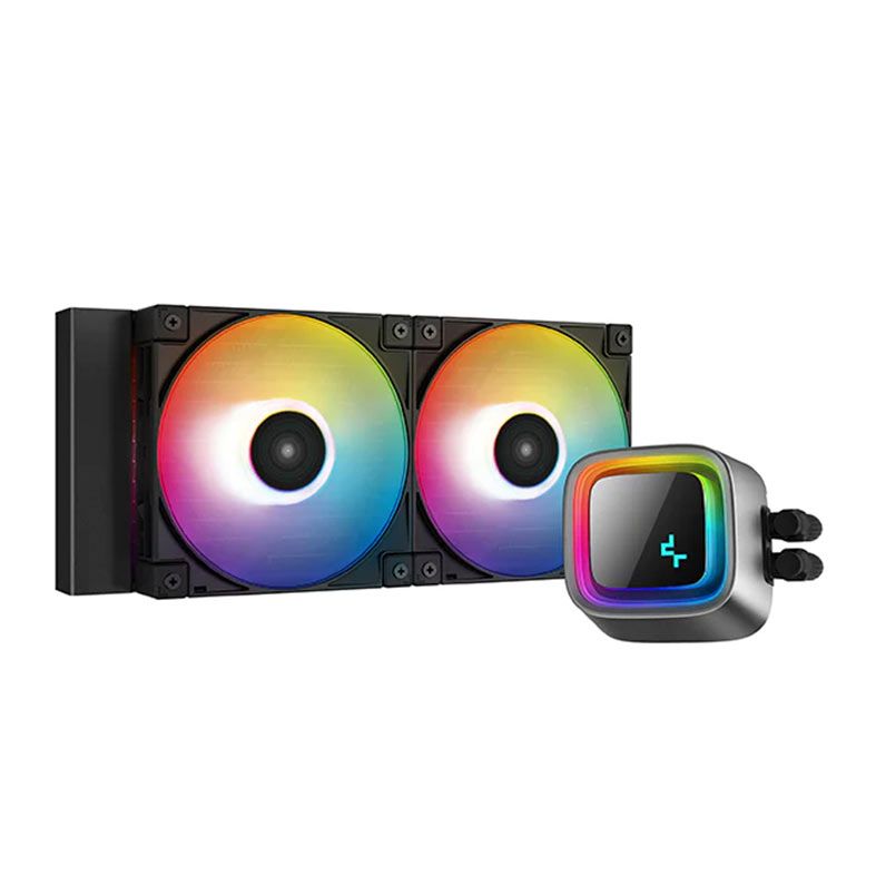 Water Cooler DeepCool LS520, A-RGB, 240mm, Preto, R-LS520-BKAMNT-G-1
