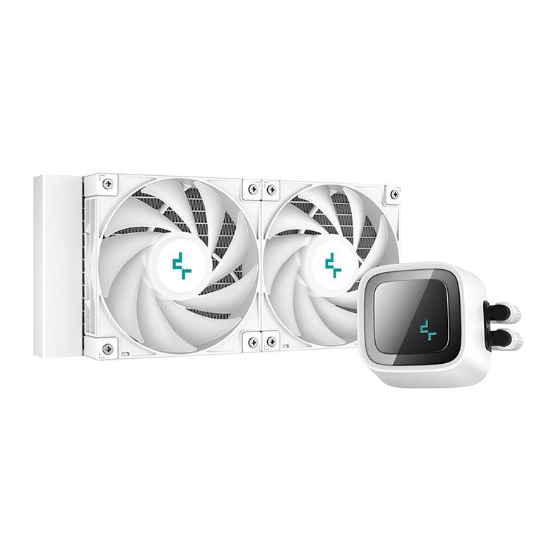 Water Cooler DeepCool LS520, A-RGB, 240mm, Branco, R-LS520-WHAMNT-G-1
