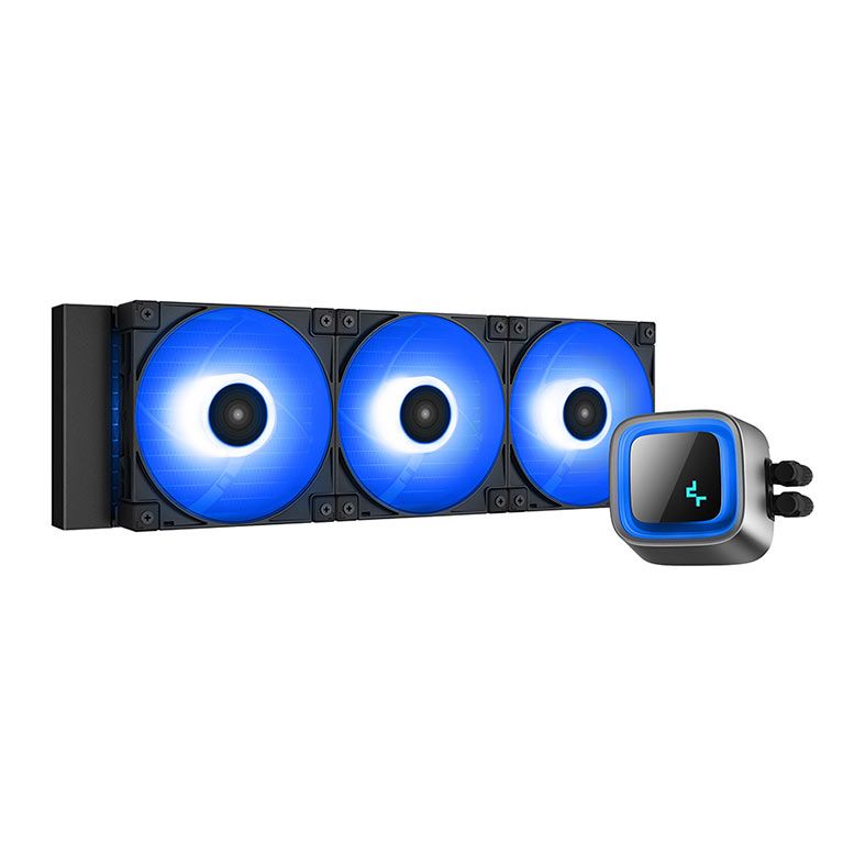 Water Cooler DeepCool LS720, A-RGB, 360mm, Preto, R-LS720-BKAMNT-G-1